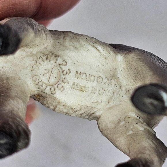 Mojo Donkey Jenny Mom And Foal Baby Figurine Set Plastic Toy Equus Asinus - Picture 10 of 10